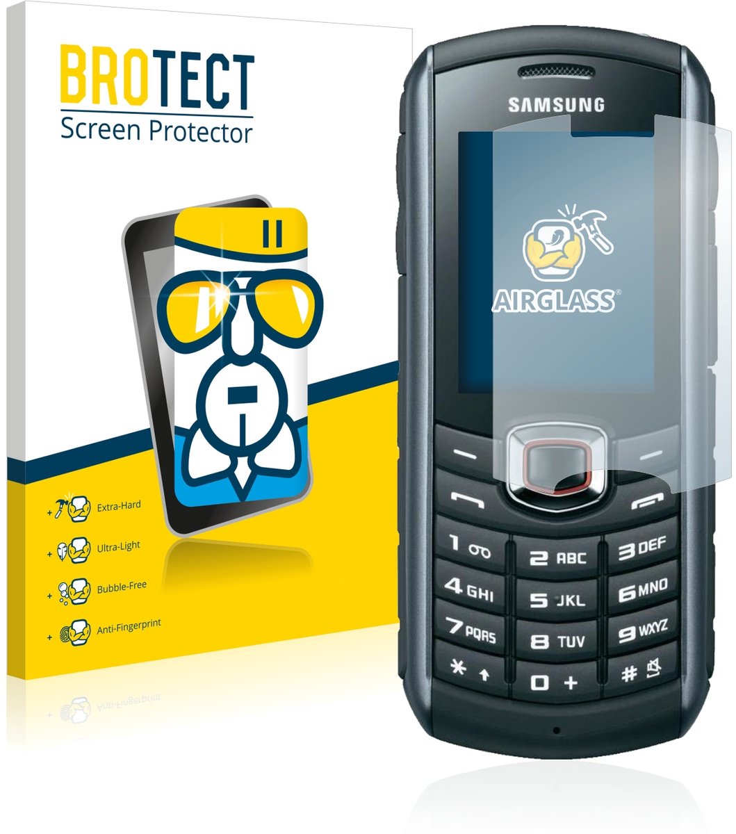 Screenprotector voor Samsung B2710 Beschermglas transparant