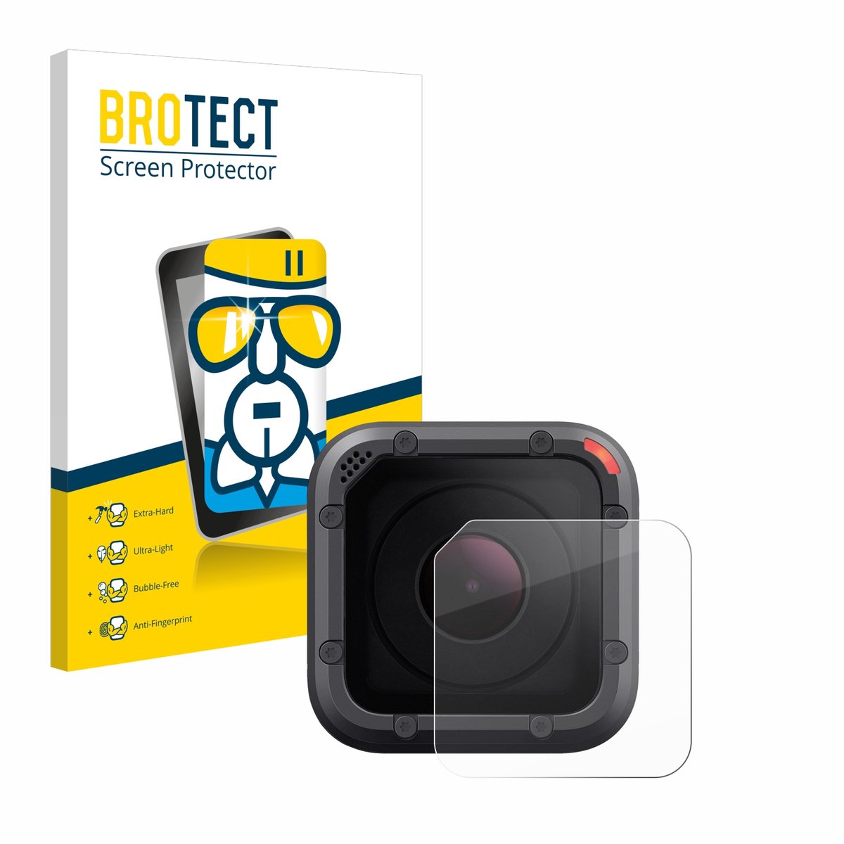Screenprotector voor GoPro Hero 5 Session Lens (Behuizing) Beschermglas transparant