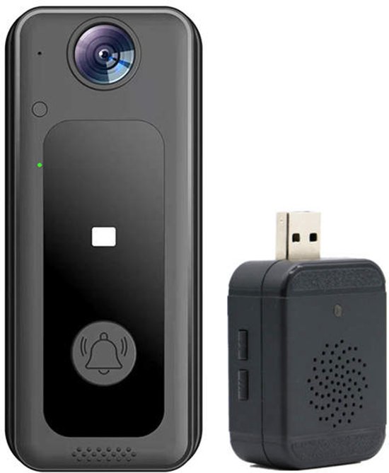 Video deurbel met camera - Deurbel met beeld - Slimme deurbel - Draadloze video deurbel - Beveiliging huis - Deurbel met app - WiFi deurbel - Nachtzicht - Tweeweg audio - Beveiligingscamera voordeur - Voor smartphone en tablet van Homease — afbeelding 4
