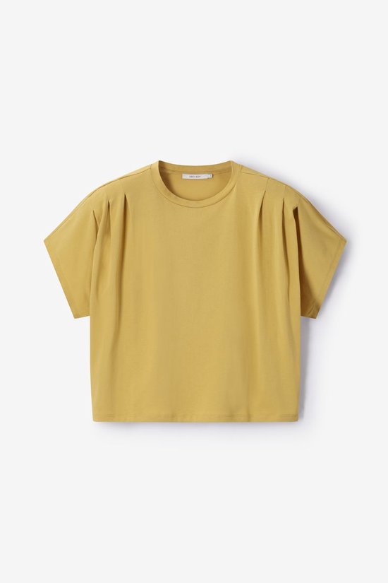 Geel Boxy T-shirt