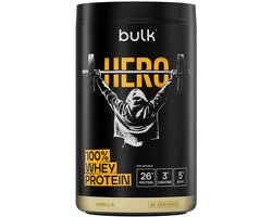 Bulk Hero 100% Whey Protein (910g) Vanilla - Eiwitten - Wei-eiwit Mix