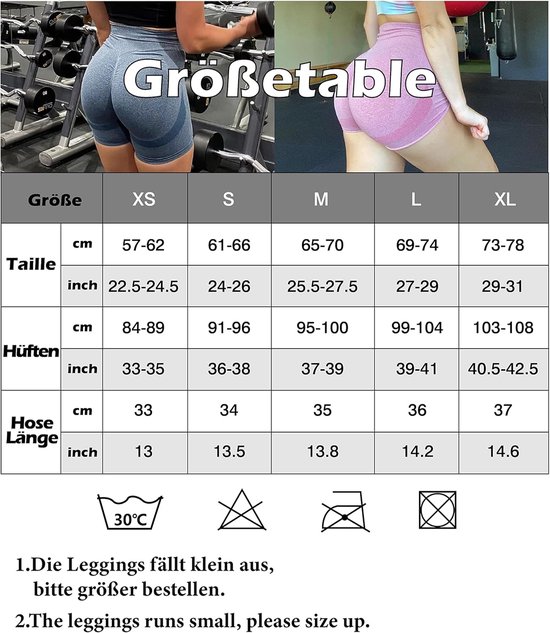 Sportbroek - Korte Legging - Actieve Oefeningen - Naadloos Met Contour - 3.5 Inch — afbeelding 2