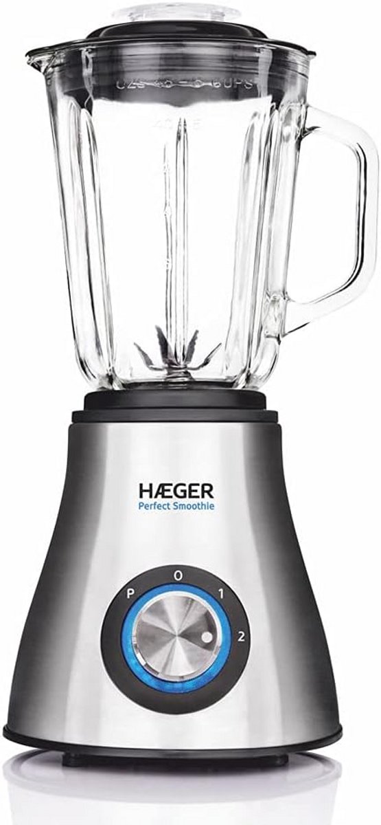 Krachtige Glas Blender voor Smoothies en Milkshakes - 600W