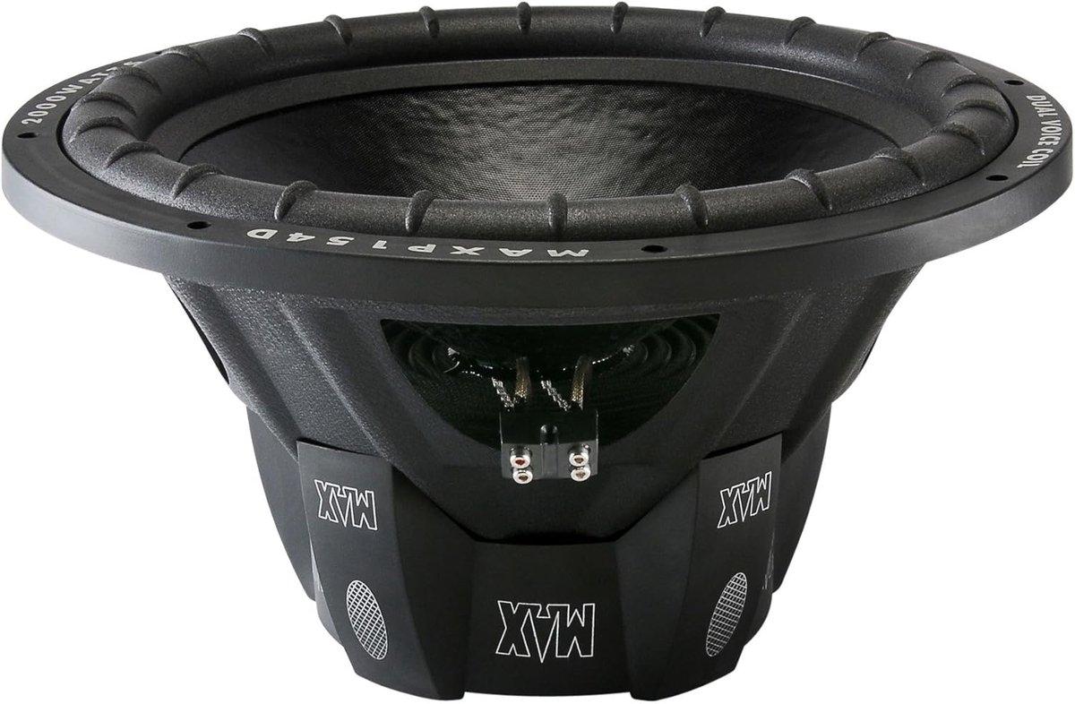 Krachtige 15 inch Subwoofer 1000W RMS Dubbele Spreekspoel Auto Bass Box