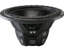Subwoofer 15 inch - Bass speaker - Auto geluid - Dubbele spreekspoel - 38 cm - Zwart