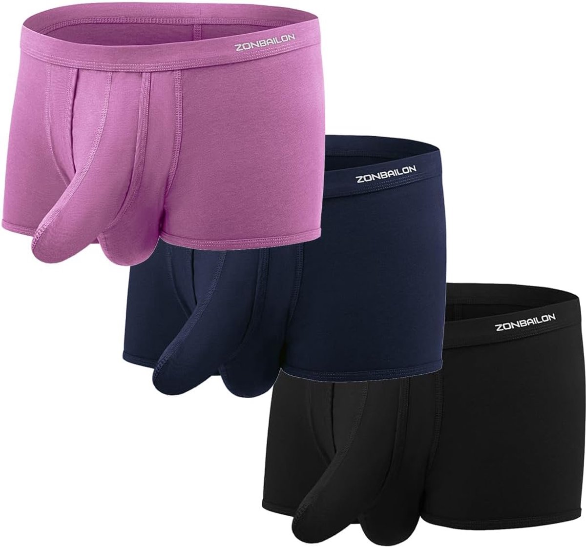 Boxershorts Heren - Onderbroeken - Dagelijks Draagcomfort - Ademend Materiaal - Zonder Etiket