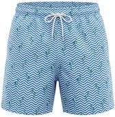 Swimshort Santa Rosa - Blue - Maat M - Zwemshort Heren Blauw - Swimwearclub