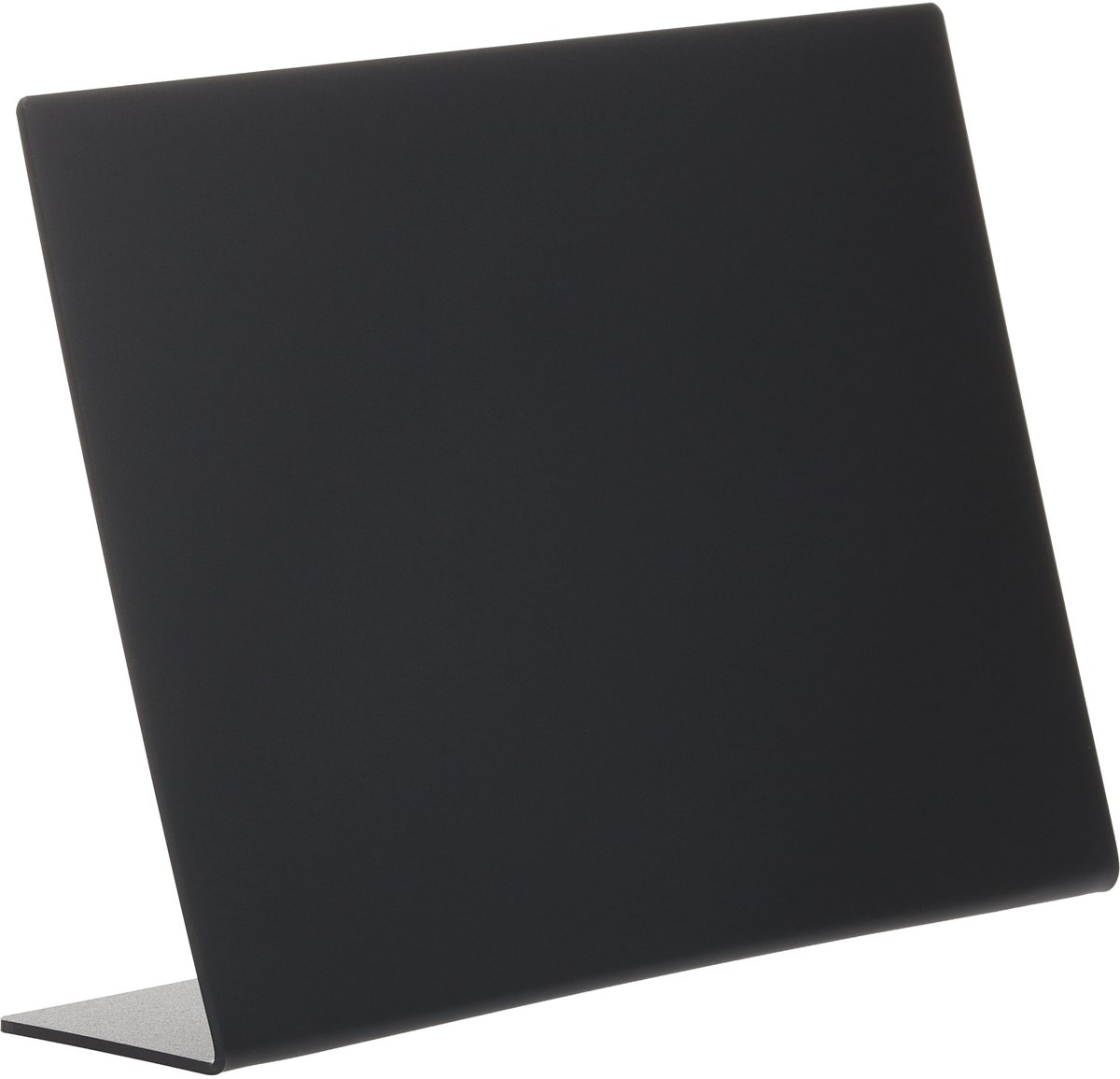 5 x Europel Krijtbord Tafelmodel L-standaard A5 Zwart liggend