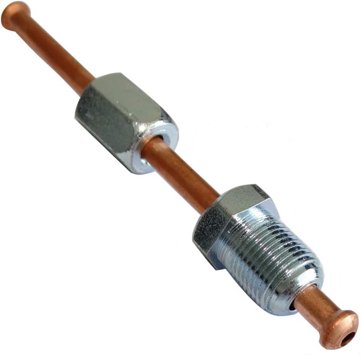 Koperen Remleiding 10cm M12x1 F10x1 voor Remleiding Systeem