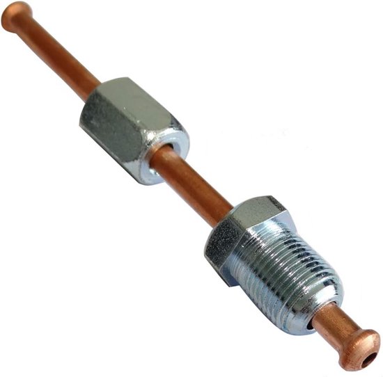 Iso 4038 Koperen Remleiding 10cm M12x1 F10x1 voor Remleiding Systeem | bol
