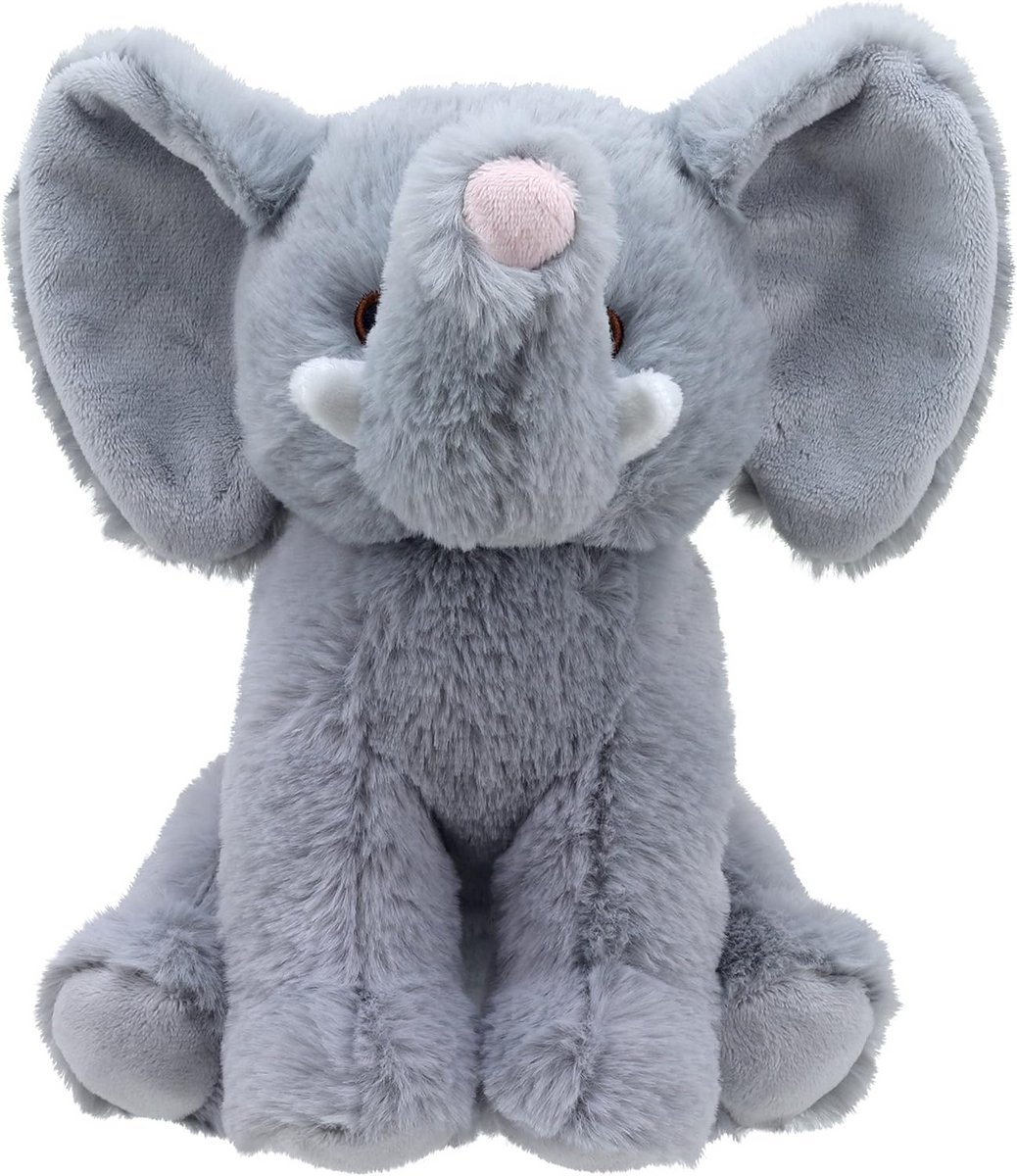 Zachte Pluchen Olifant van Gerecycled Materiaal ECO Knuffeldier