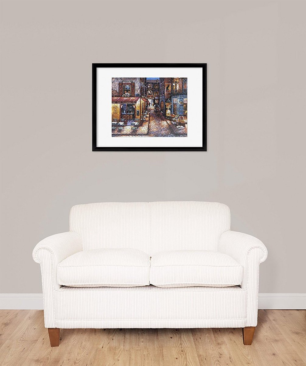 Zwarte Lijst voor Puzzels (Tot 45,7 x 61 cm)