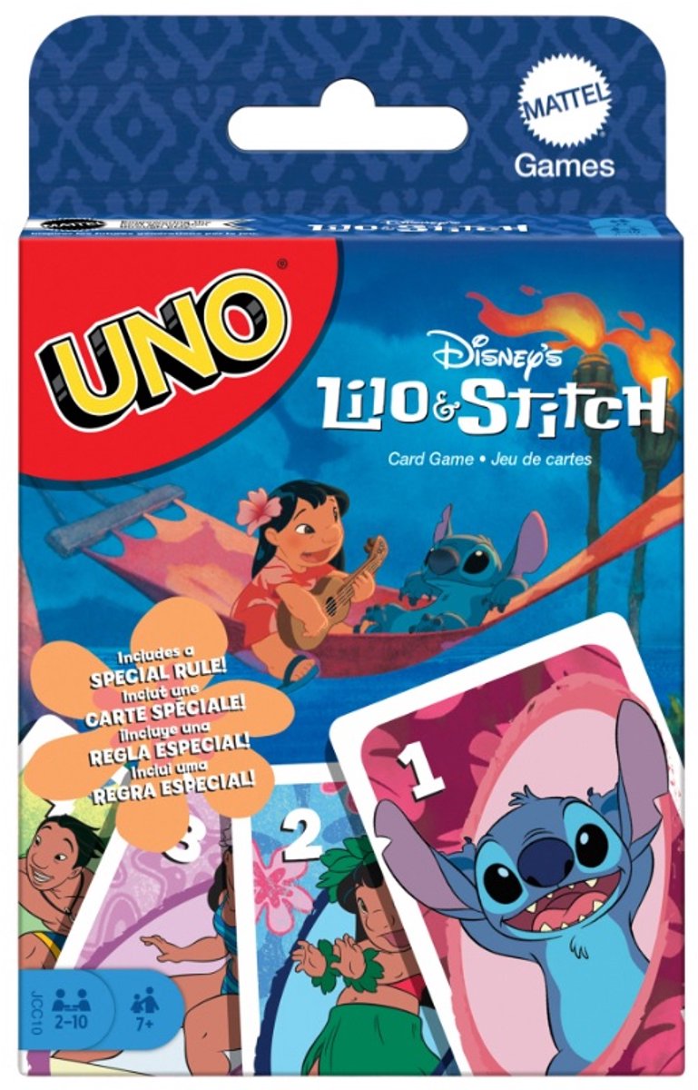 Mattel Games UNO Lilo & Stitch Kaartspel — afbeelding 17