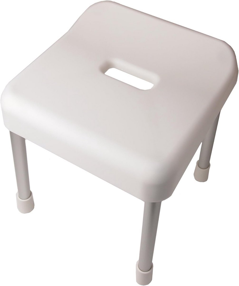 Stijlvolle Witte Bus Kruk 30cm Hoog