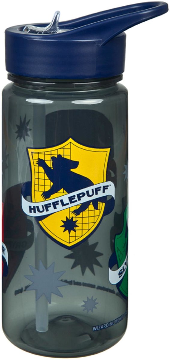 Harry Potter drinkfles multicolor voor kinderen en fans.