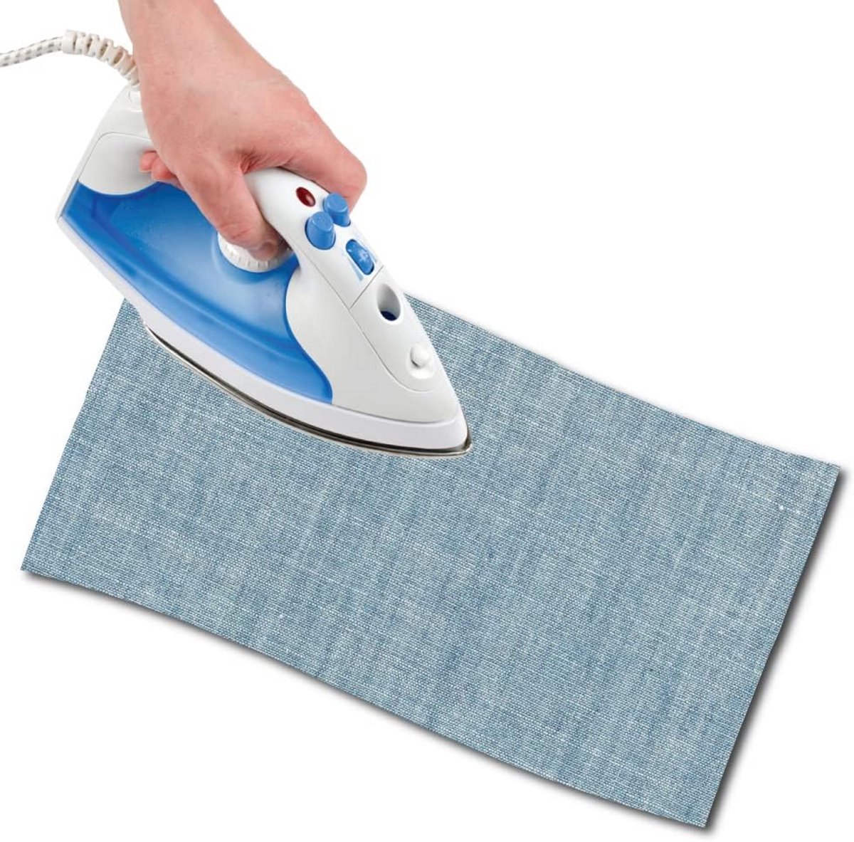 Opstrijkbare Katoenen Patches voor Kledingreparatie - 48 x 11,5 cm