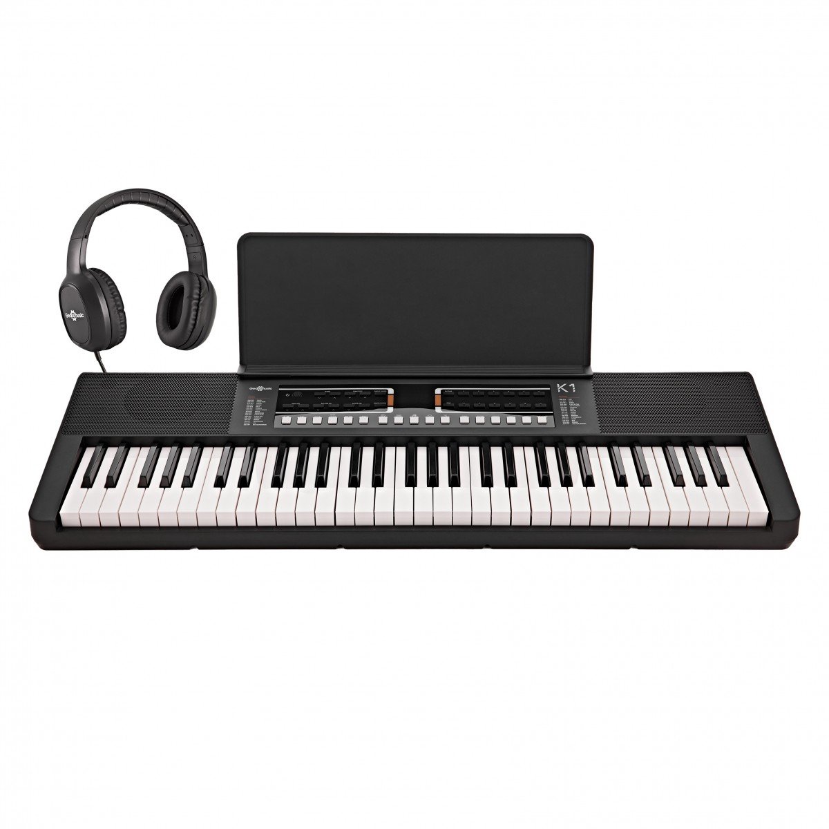 K1 61-toets Keyboard van Gear4music met Hoofdtelefoon