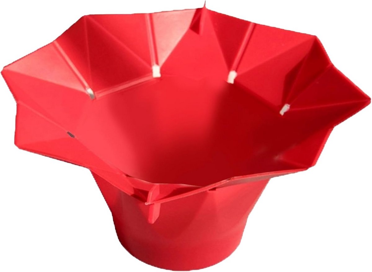 Opvouwbare Magnetron Popcorn Maker Kom met Handvat - BPA-vrij en Hittebestendig