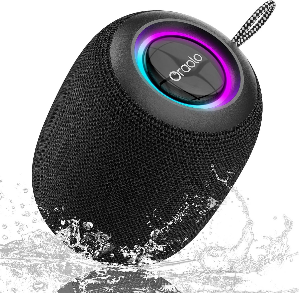 Draagbare Waterdichte Bluetooth Speaker met Kraakhelder Geluid en Extra Bass