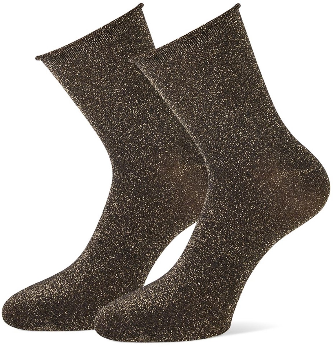 MarcMarcs - 4-Pack - Damessokken - Katoenmix Zachte - Dames - bruin - 39-42 - 81997