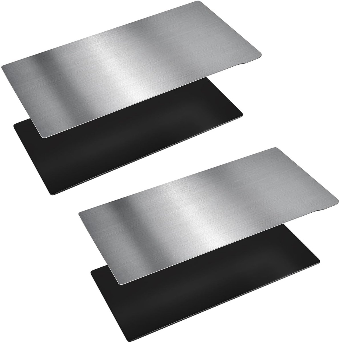 2 Stuks Flexibele Verenstaal Bouwplaat met Magnetische Basis voor Resin 3D-printer Resin