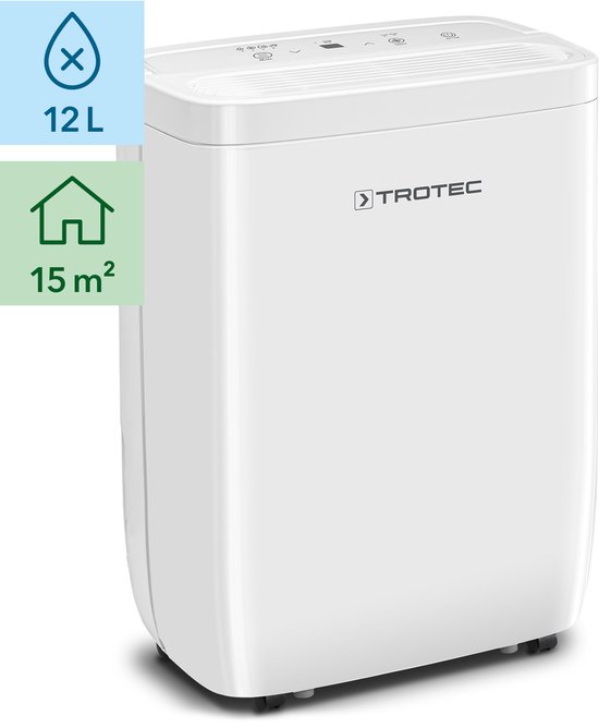 TROTEC Luchtontvochtiger TTK 27 E - 15m² / 37m³ - 12l/24h