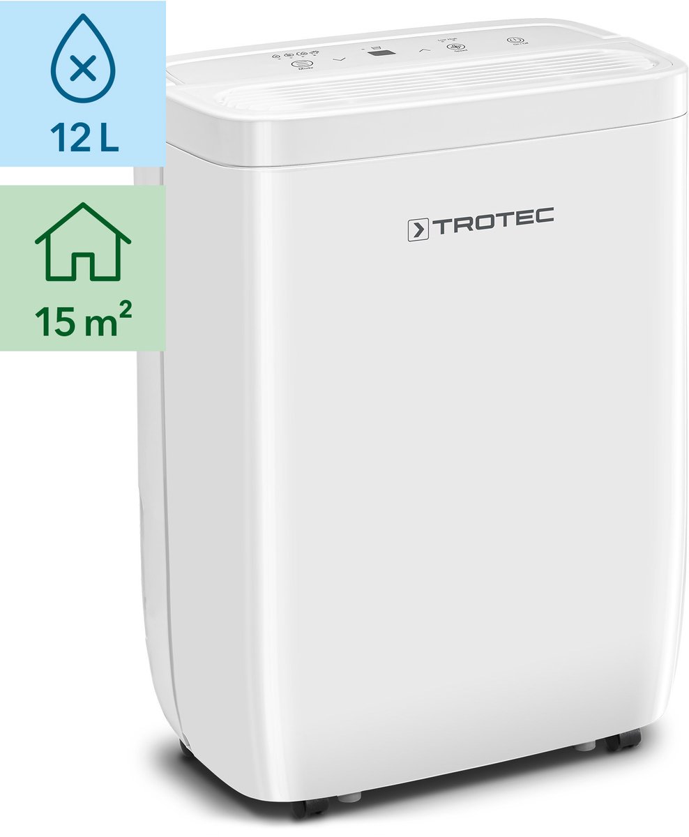 TROTEC Luchtontvochtiger TTK 27 E - 15m² / 37m³ - 12l/24h