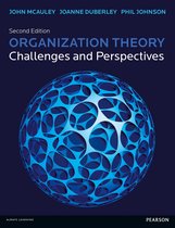 Organization Theory Challenges & Pspctvs