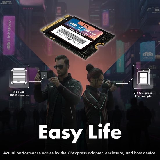 Interne SSD - Opslaguitbreiding - Draagbare gaming - Compacte 2230 formaat - 1 TB van Merkloos — afbeelding 4