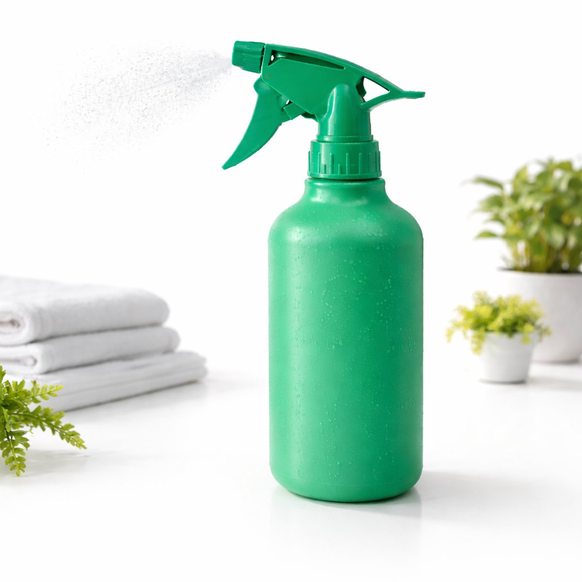 Sprayflacon 380ml – Lege Sprayfles / Plantenspuit – Water Verstuiver – Kunststof Spray Bottle – Voor Planten, Kapper & Tattoo