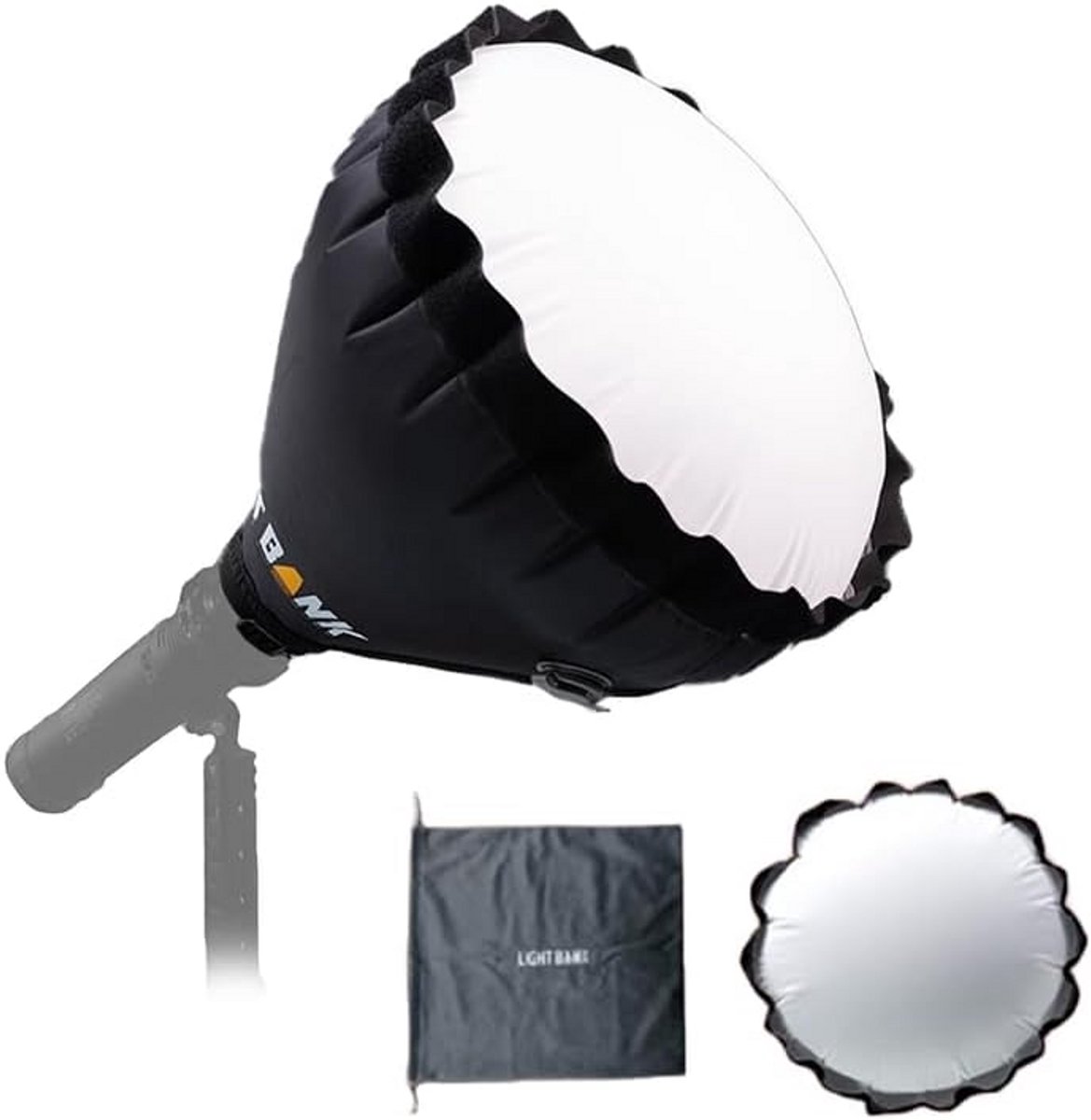 Air Dome 40 Mini Inflatable Softbox - Zacht Licht voor Fotografie en Video