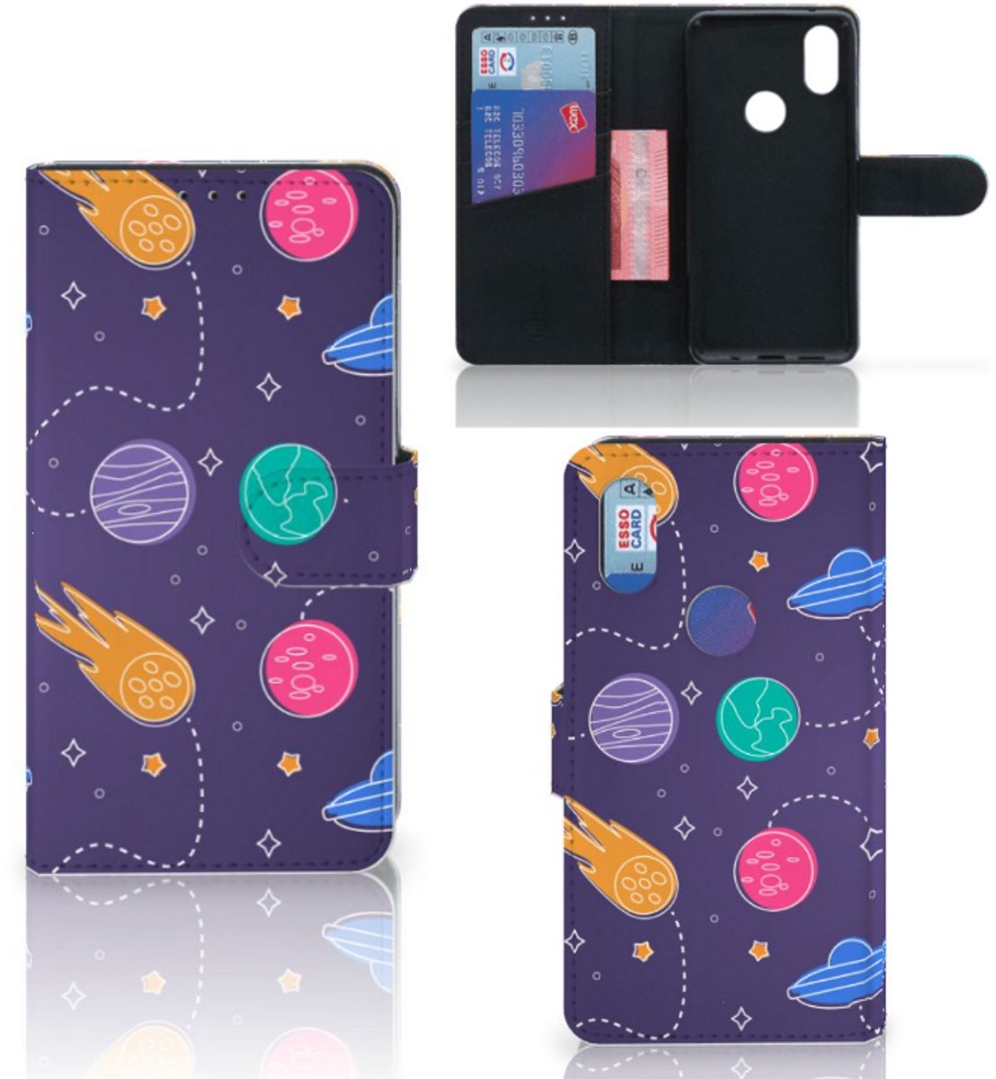 Xiaomi Mi Mix 2s Wallet Case met Pasjes Space