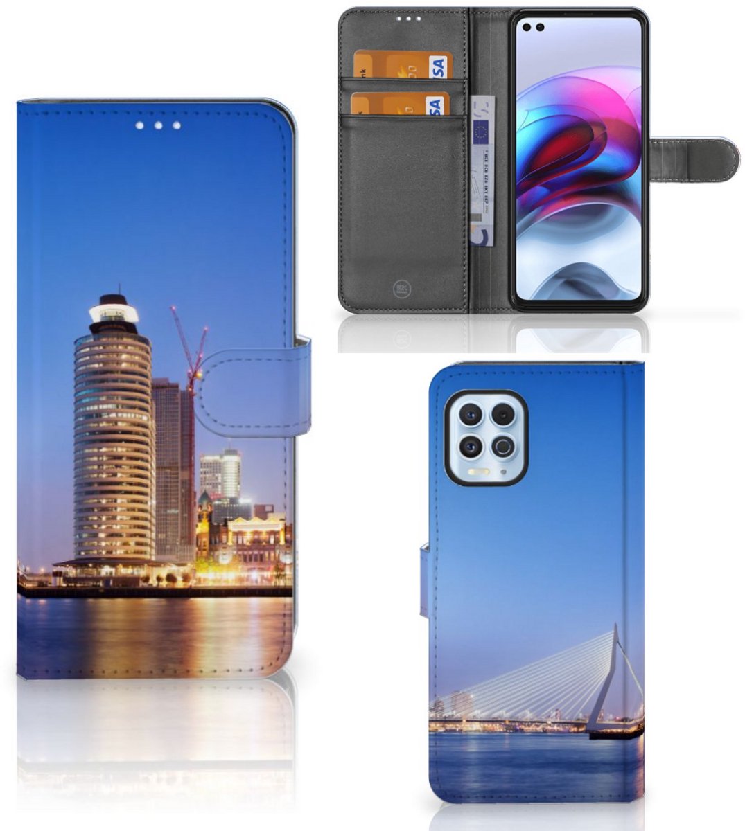 Motorola Moto G100 Flip Cover Rotterdam