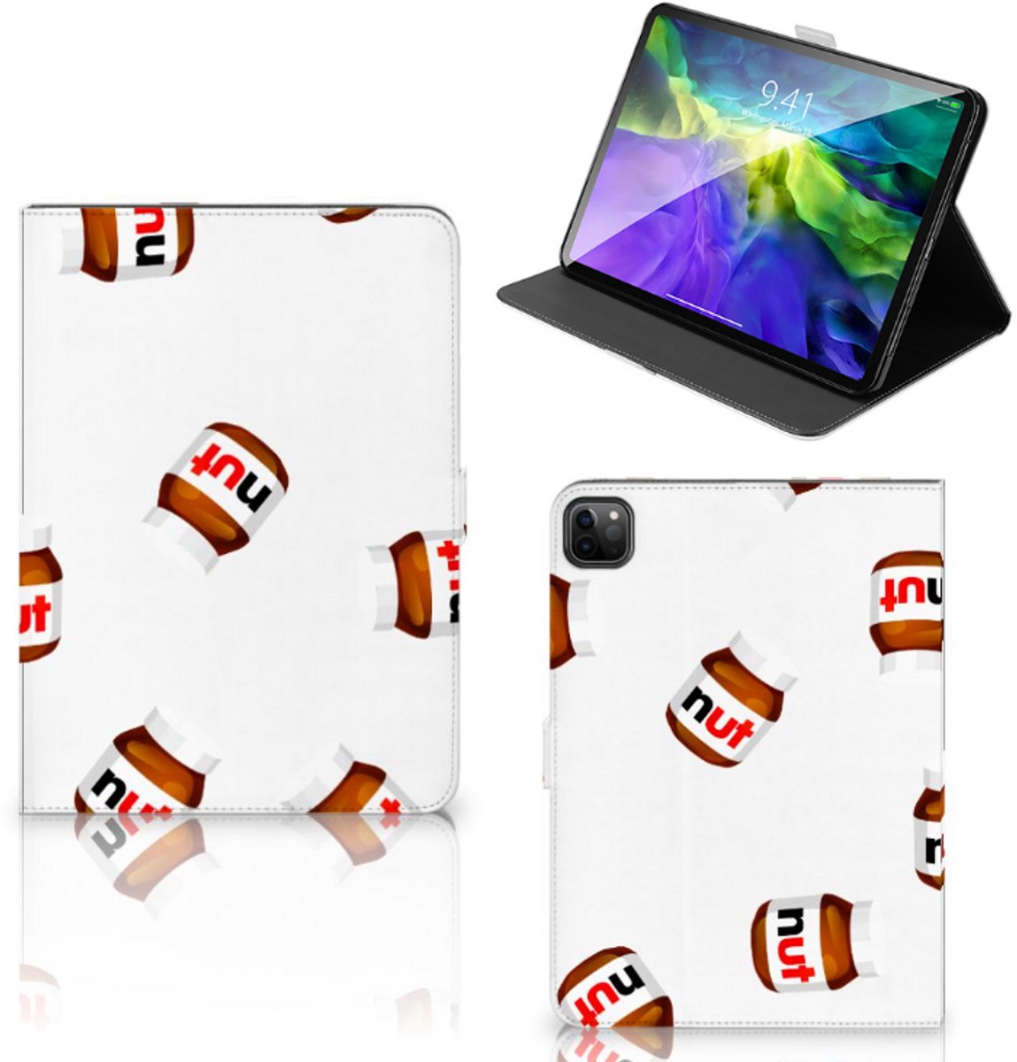 iPad Pro 11 2020/2021/2022 Tablet Stand Case Nut Jar