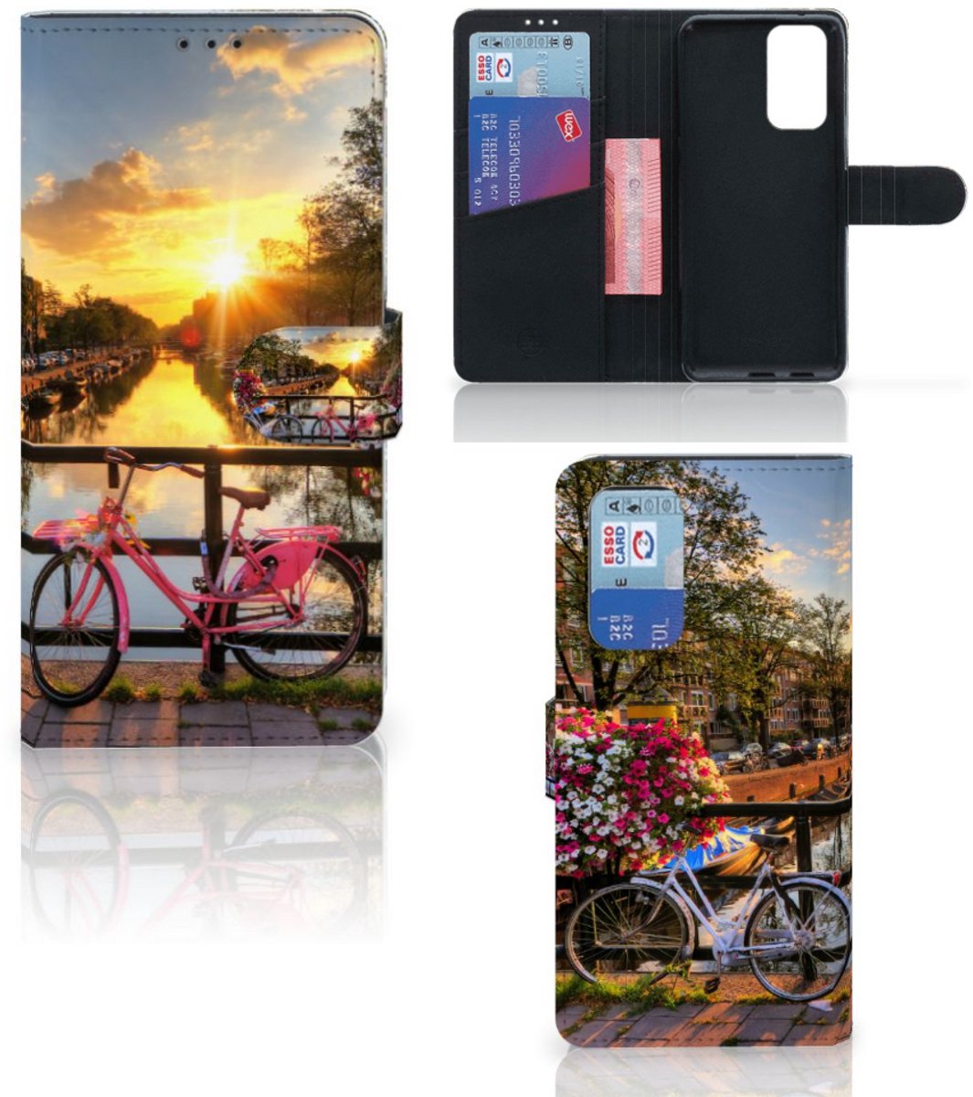 OnePlus 9 Pro Flip Cover Amsterdamse Grachten