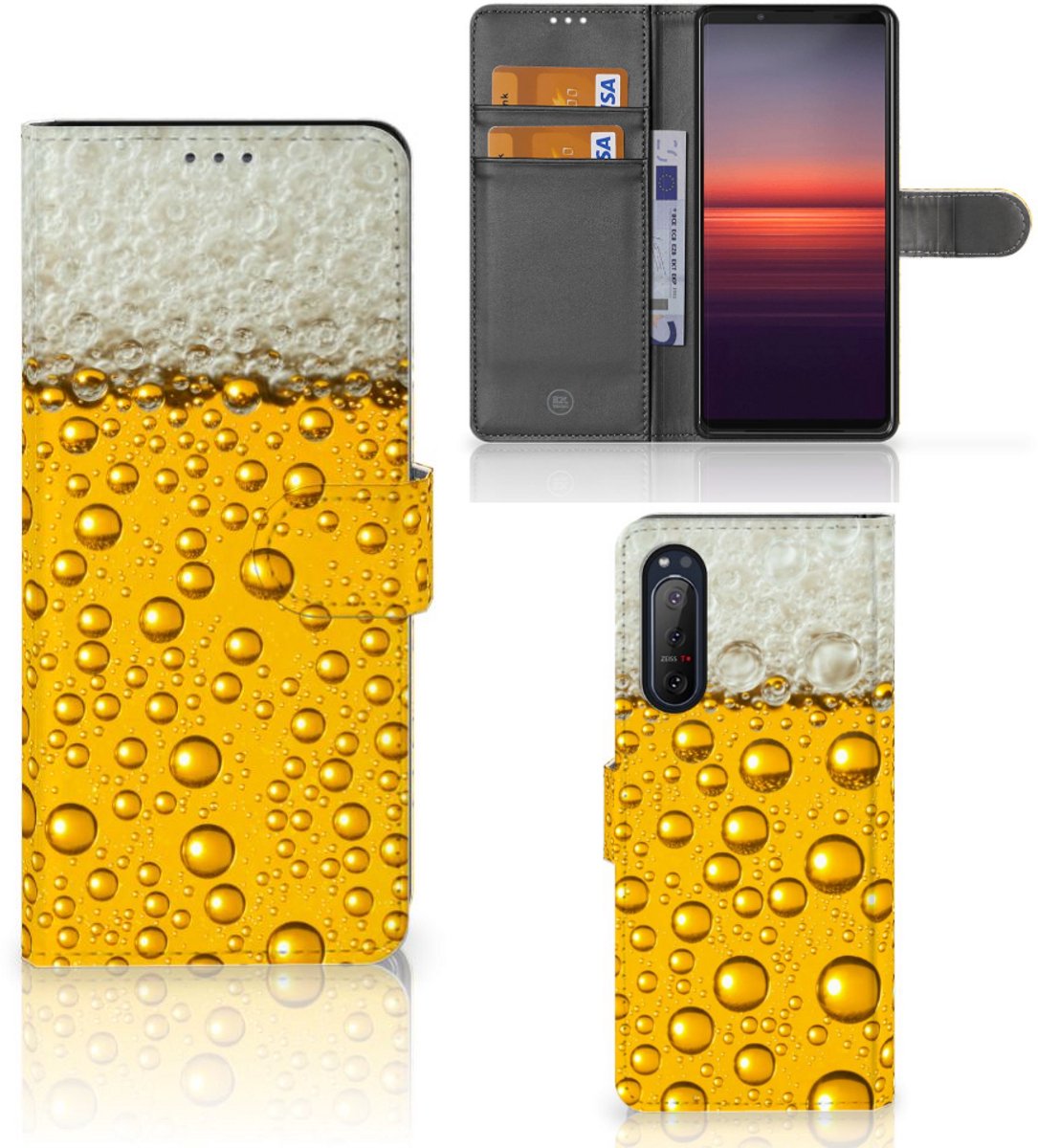 Sony Xperia 5II Book Cover Bier