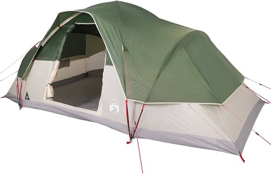 vidaXL - Koepeltent - 9-persoons - waterdicht - groen van Vidaxl — afbeelding 3
