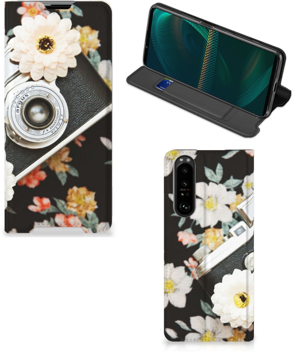 Sony Xperia 5 III Stand Case Vintage Camera