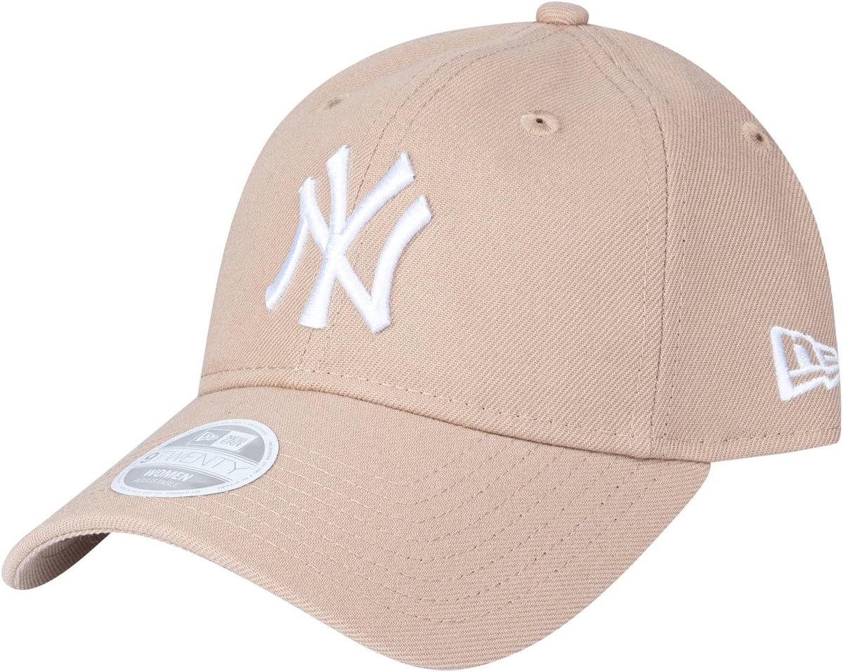 Cotton Strapback Cap voor Dames – Ongestructured Kroon en Geborduurd Logo