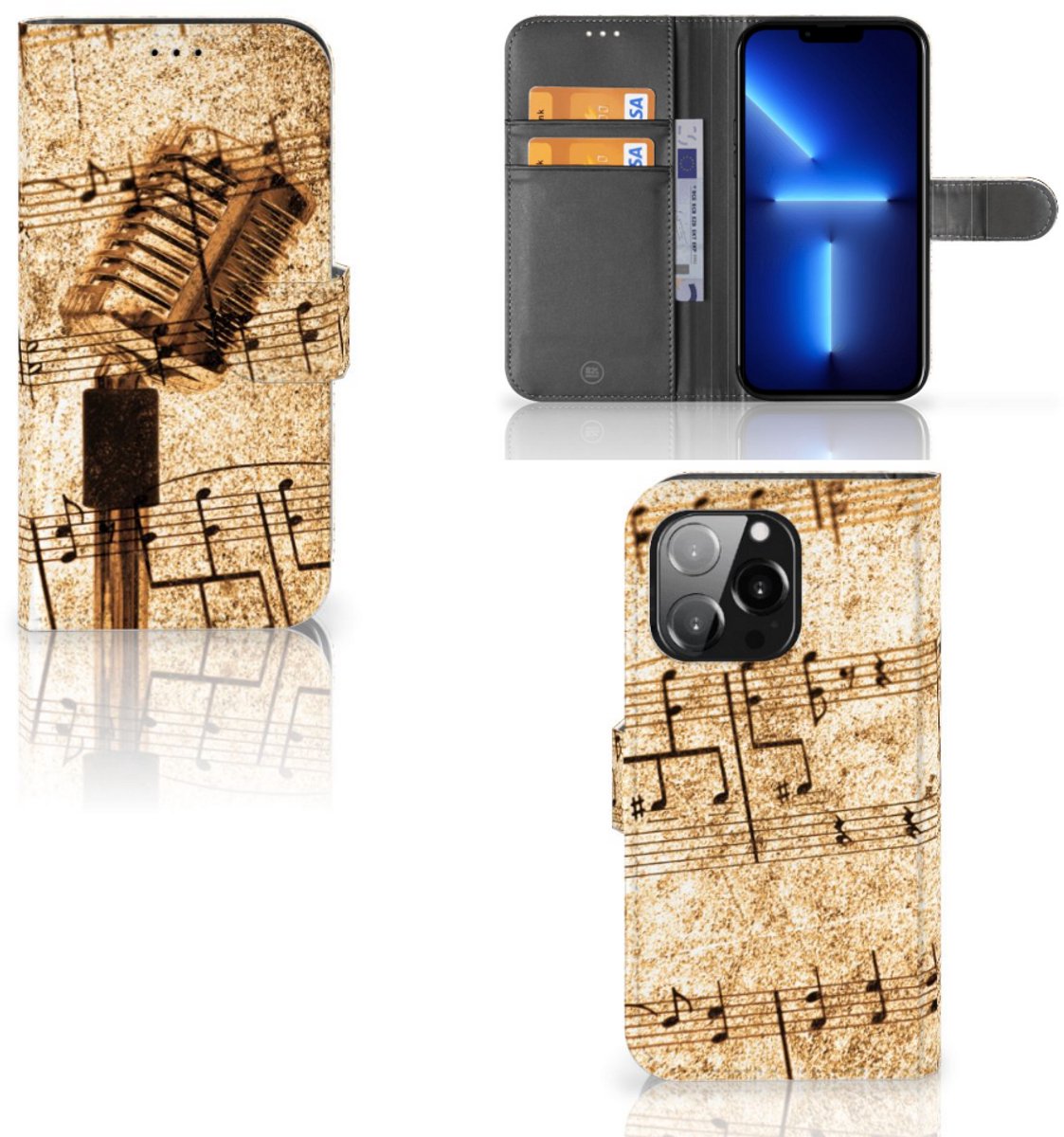 iPhone 13 Pro Telefoonhoesje met foto Bladmuziek