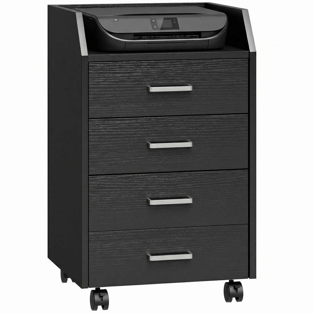 Vinsetto archiefkast - Spaanplaat - 40 x 36 x 65 cm - Zwart