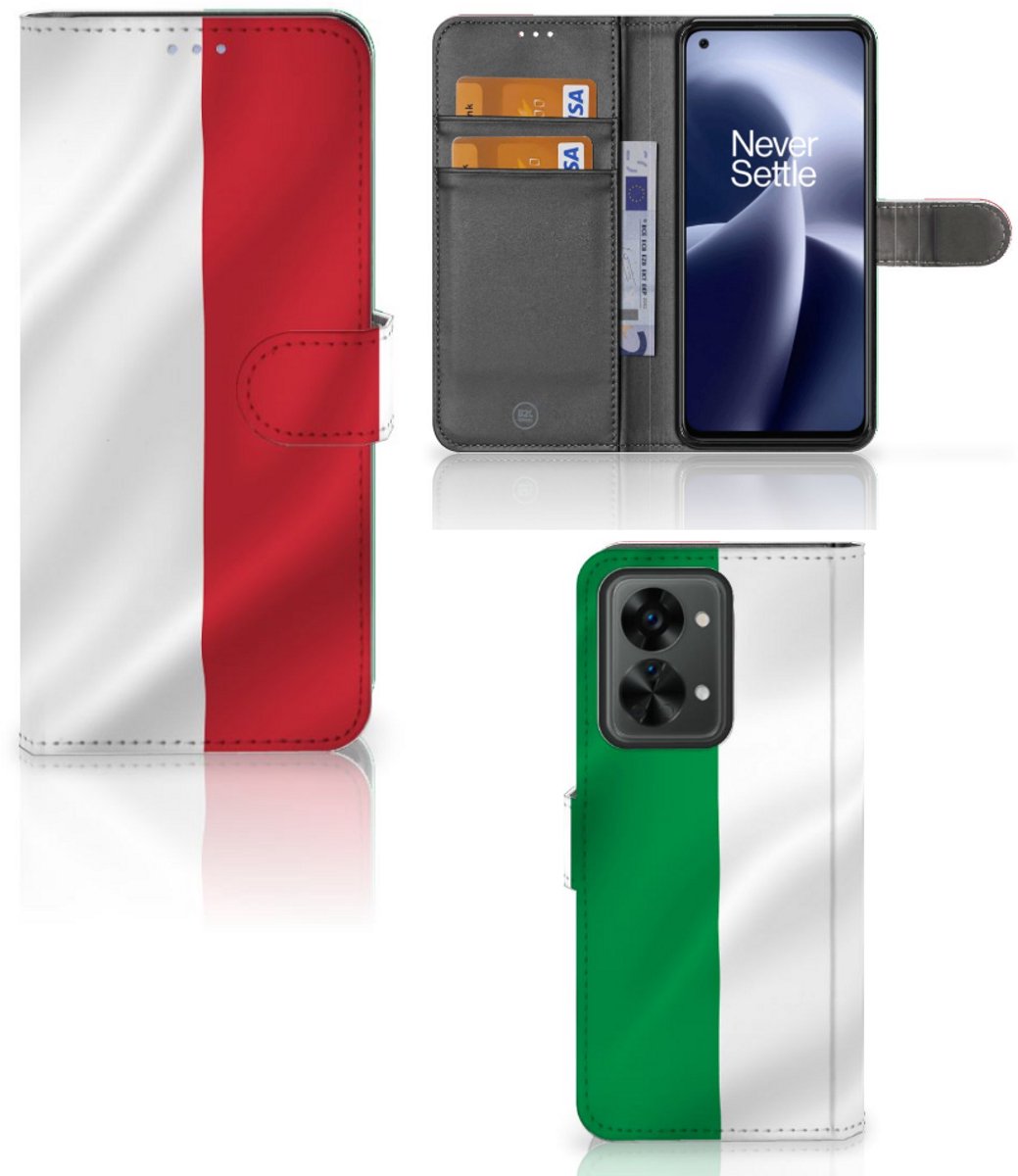 OnePlus Nord 2T Bookstyle Case Italië