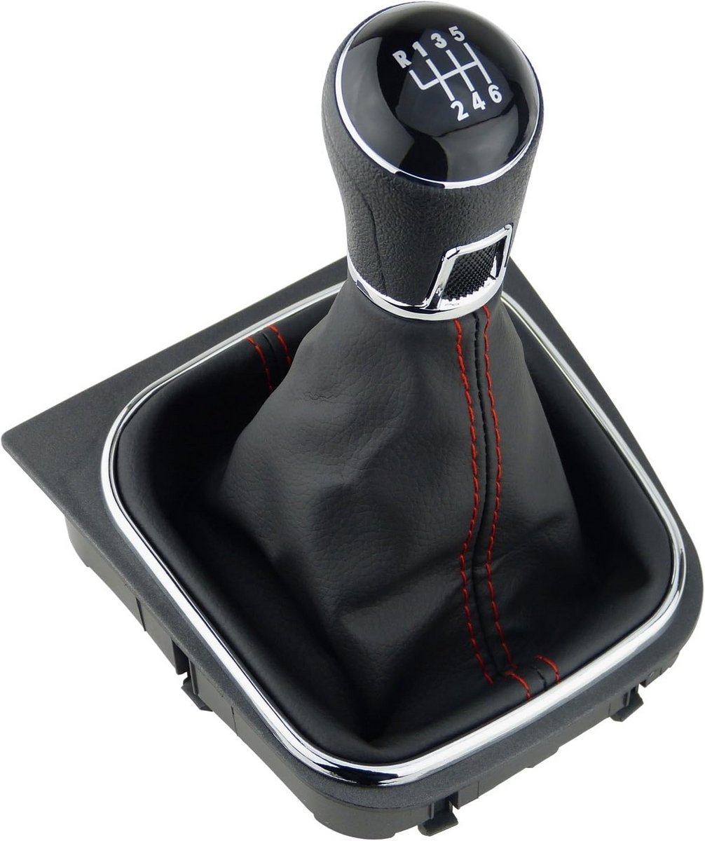 Versnellingspook Set met Frame en Knop voor VW Modellen - 6 Versnellingen, Plug & Play