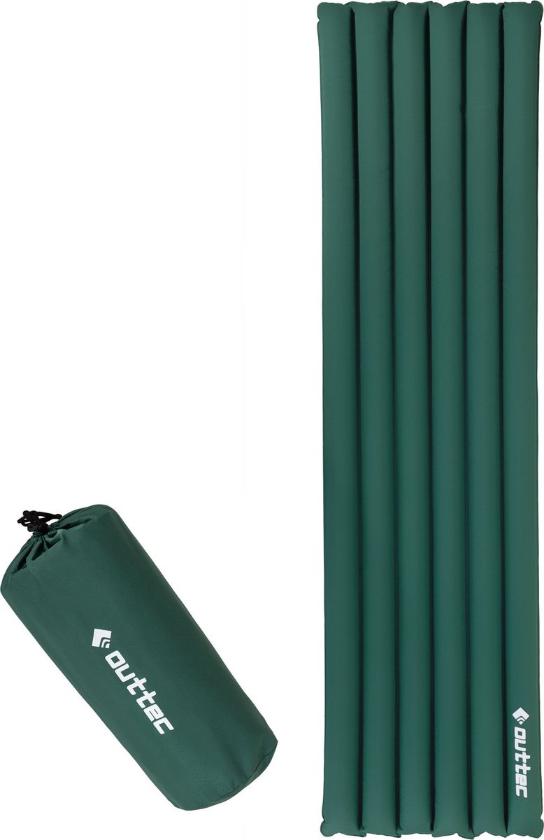 Outtec® Isomat, Luchtmatras, Slaapmat - 183x50 cm - Ultralicht, Waterdicht Opblaasbaar Matras, Luchtbed voor Camping, Outdoor