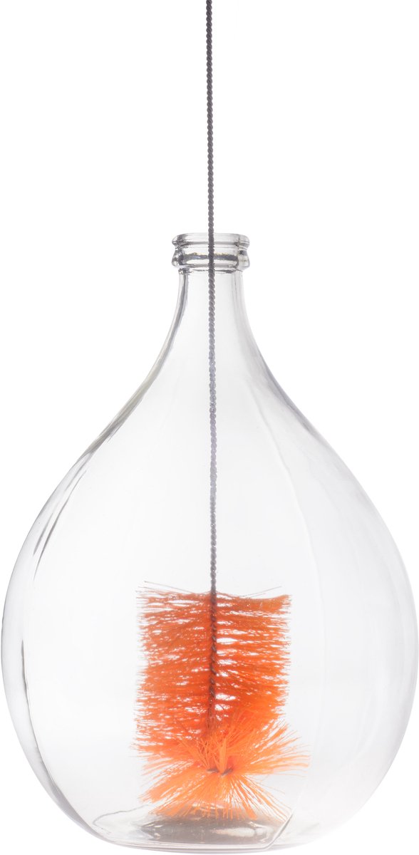 KADAX Reinigingsborstel 90 cm, handige flessenborstel, lange flessenreiniger, borstel voor het reinigen van smalle halsflessen, robuuste ballonborstel van KADAX — afbeelding 5