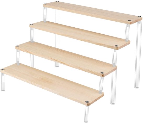 Présentoir Acryl - 4 niveaux - multifonctionnel