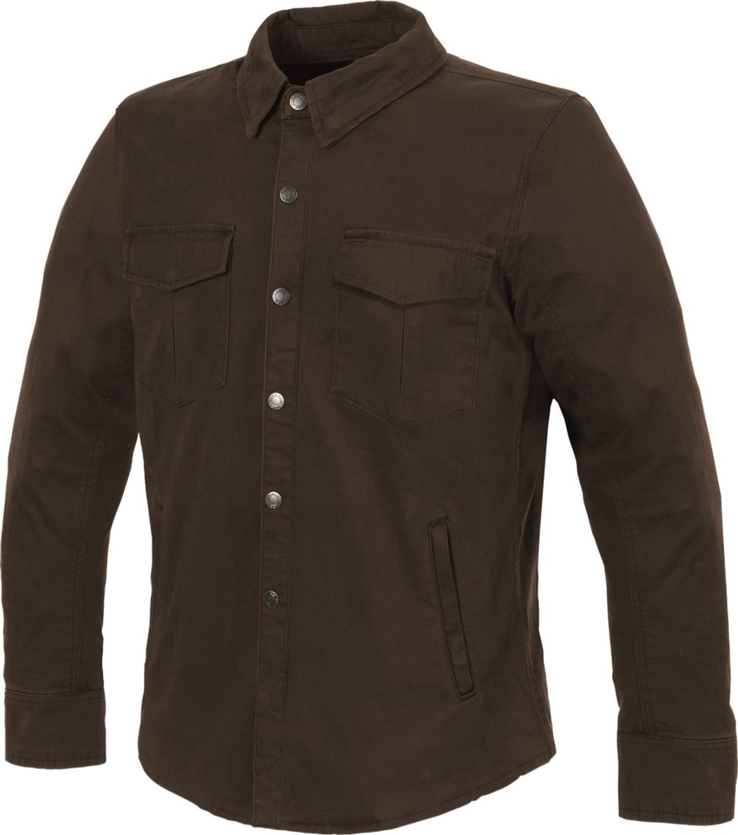 Büse Jackson II Bruin Motor Overhemd - Shirts