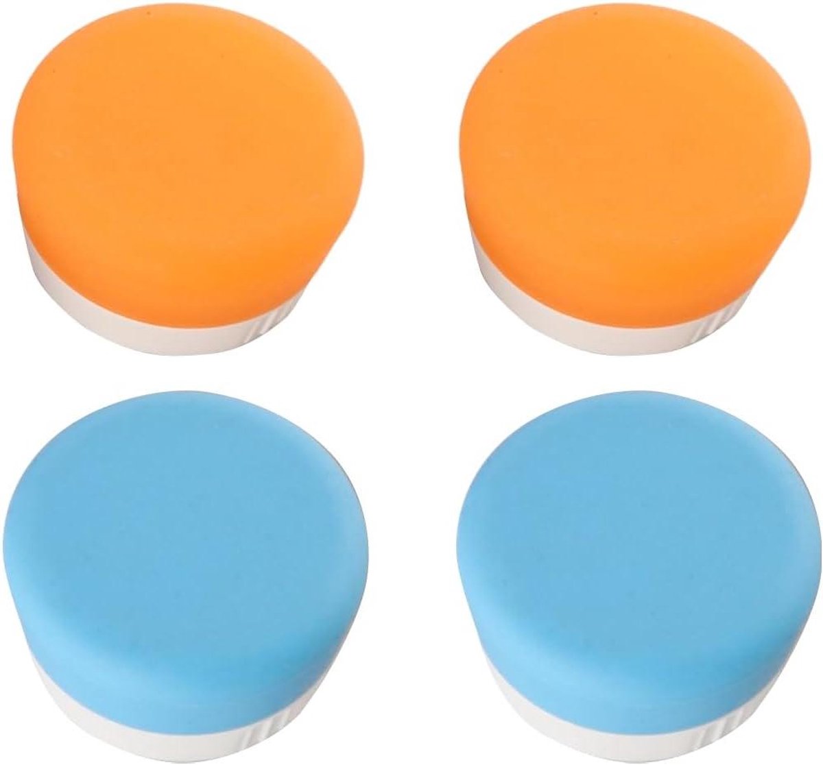Allecto plus - Siliconen Reispotje Cosmetische Crèmecontainer 20ml met Deksel - Lekvrije P