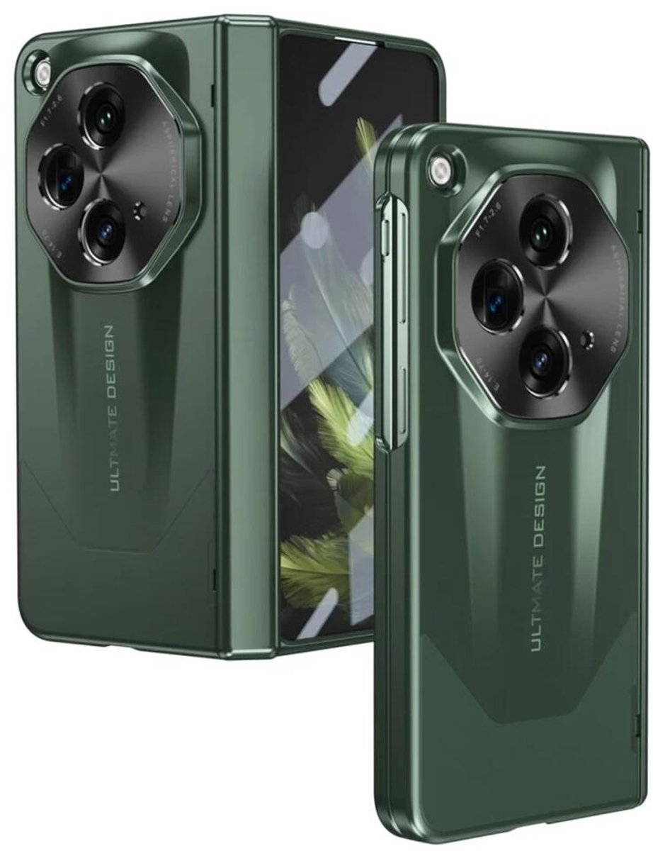 OnePlus Open Hoesje Hinge Protection Cover Groen