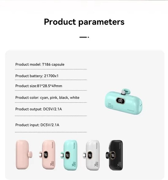 INIU voor MagSafe 10000mAh Powerbank, Qi2-gecertificeerd 15W Draadloos Snel Opladen, 45W USB C in&out Draagbare Oplader, Magnetische Externe Batterij met Telefoonstandaard voor iPhone 16 15 14 13 12